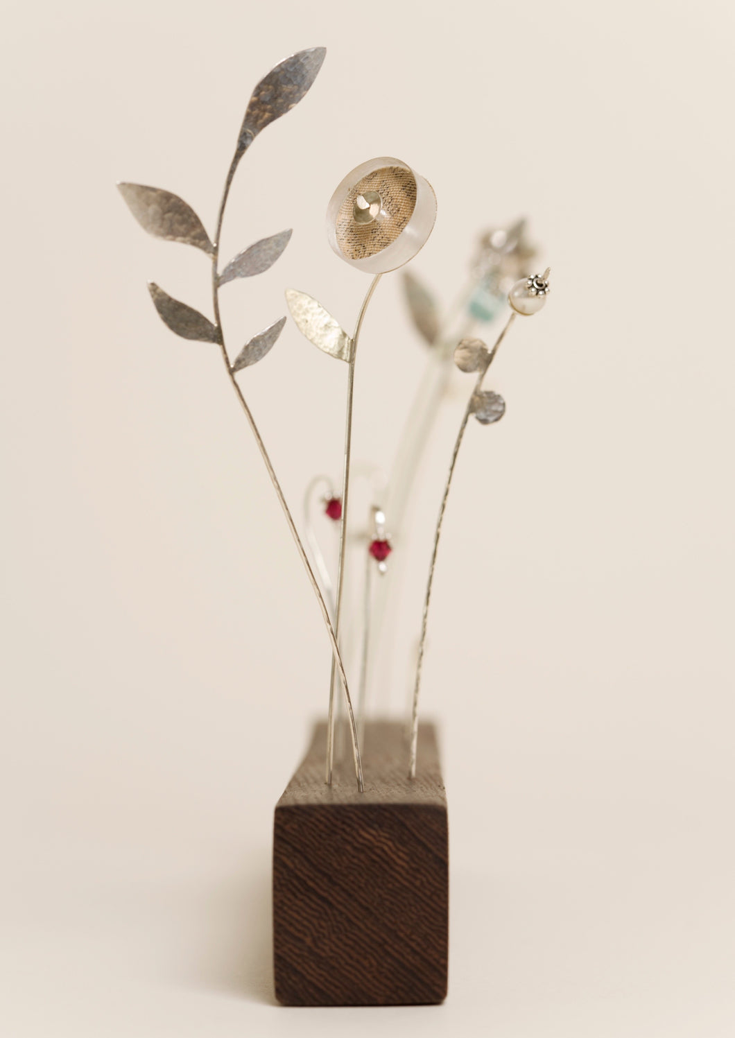 ¨Garden of Delights¨Micro-Sculpture with Wearable Pins