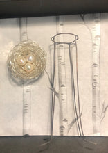 Load image into Gallery viewer, Silver and Pearl Nest