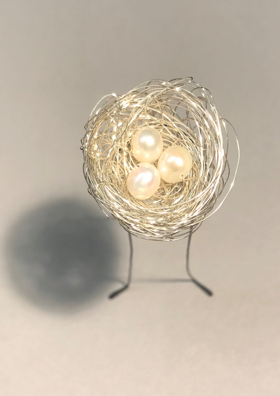 Silver and Pearl Nest